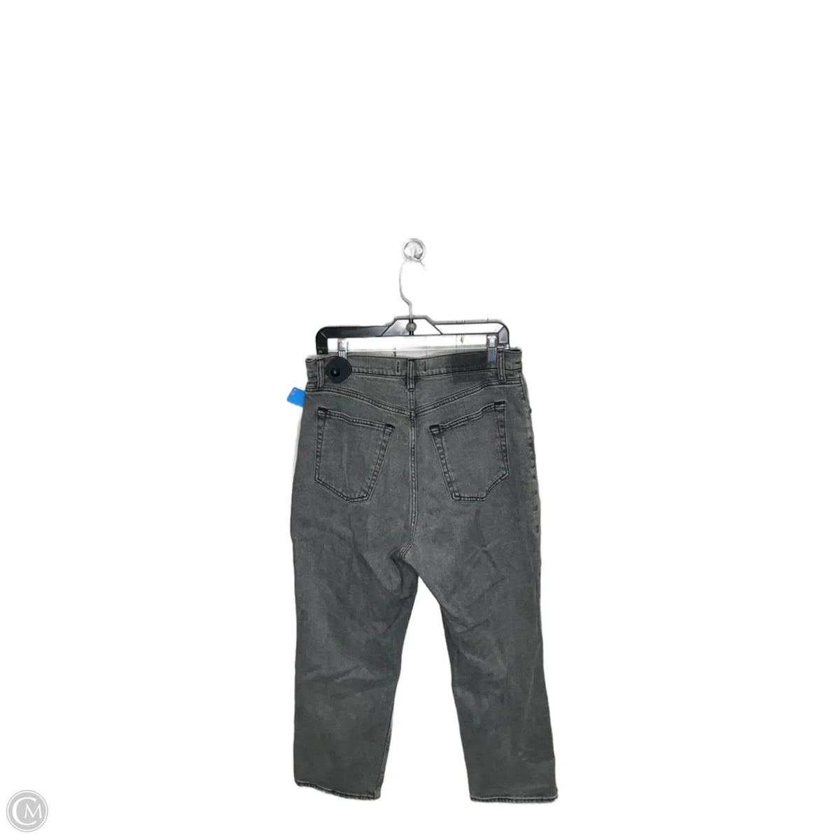 Jeans Straight By Abercrombie And Fitch In Grey, Size: 12