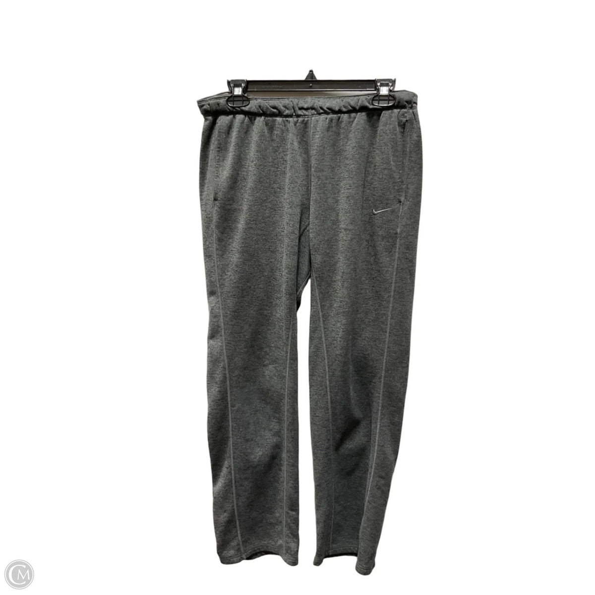 Athletic Pants By Nike In Grey, Size: M