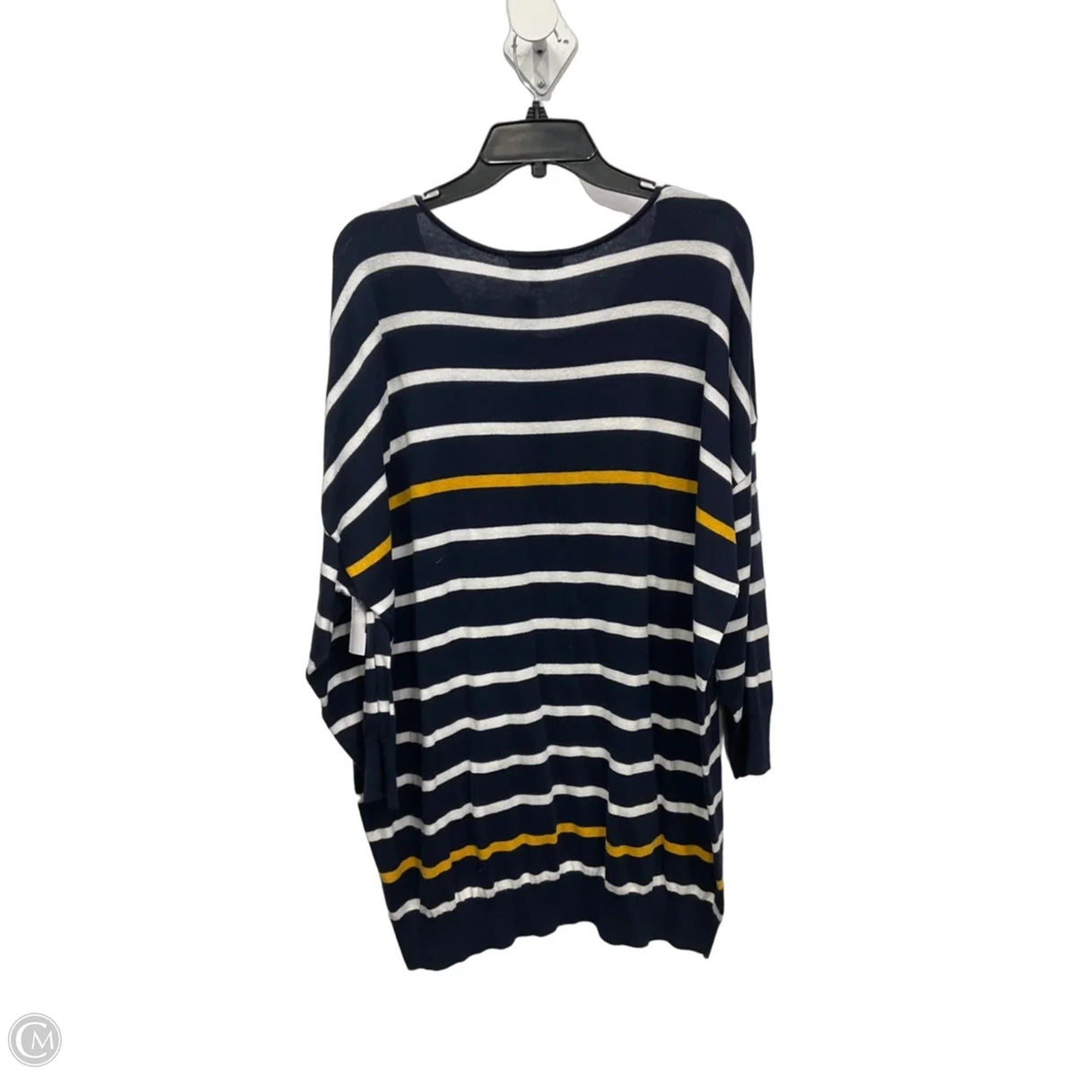 Top 3/4 Sleeve By 41 Hawthorn In Striped Pattern, Size: 3x