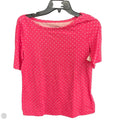 Top Short Sleeve By Talbots In Pink, Size: Sp