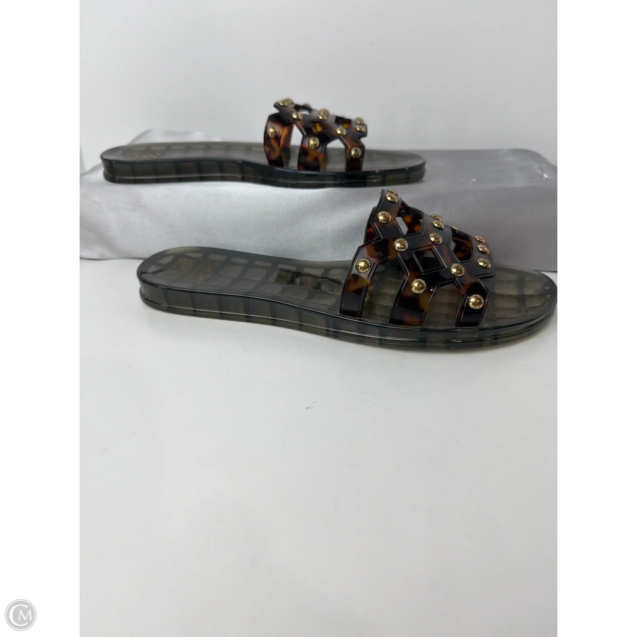 Sandals Flats By Vince Camuto In Brown, Size: 8