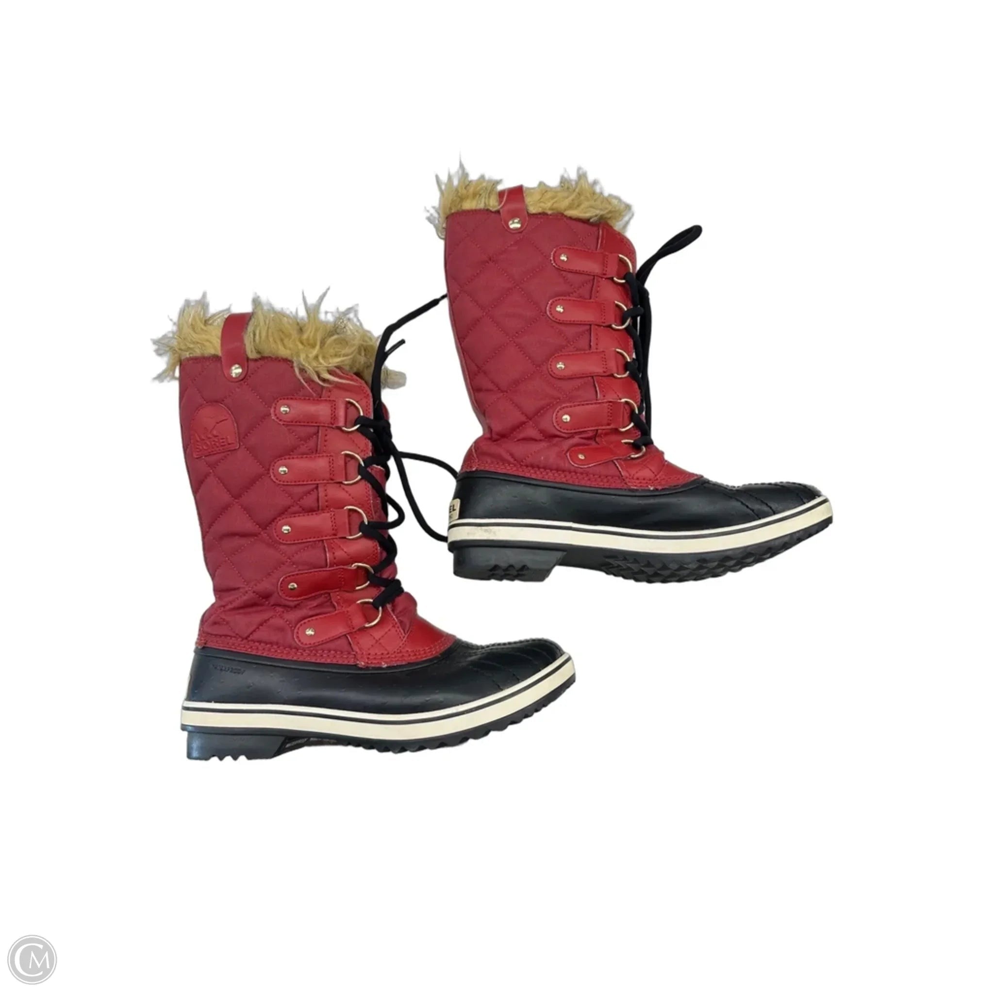 Boots Snow By Sorel In Red, Size: 10