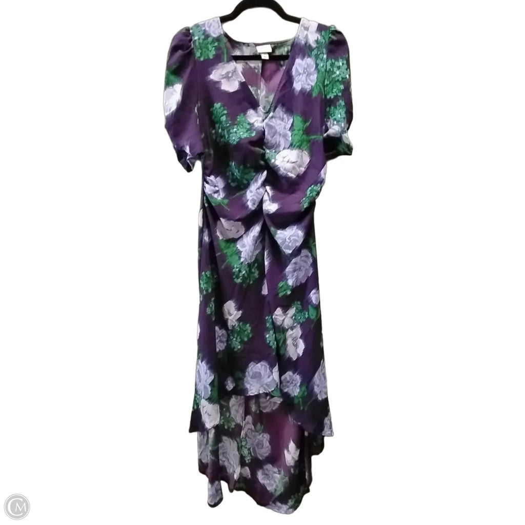 Dress Casual Maxi By A New Day In Purple, Size: 10