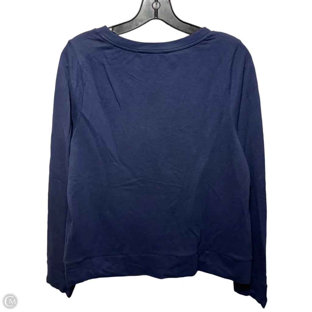 Rami Embroidered Sweatshirt Top Long Sleeve Designer By Lilly Pulitzer In Floral Print, Size: M