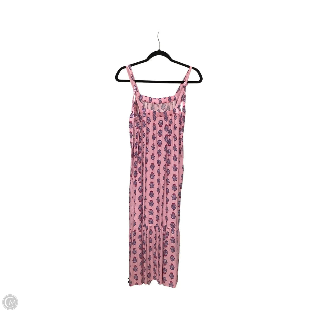 Dress Casual Midi By Old Navy In Pink, Size: M