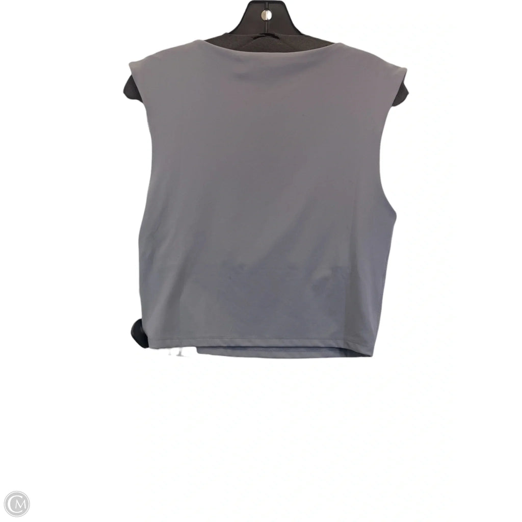 Athletic Bra By 90 Degrees By Reflex In Grey, Size: L