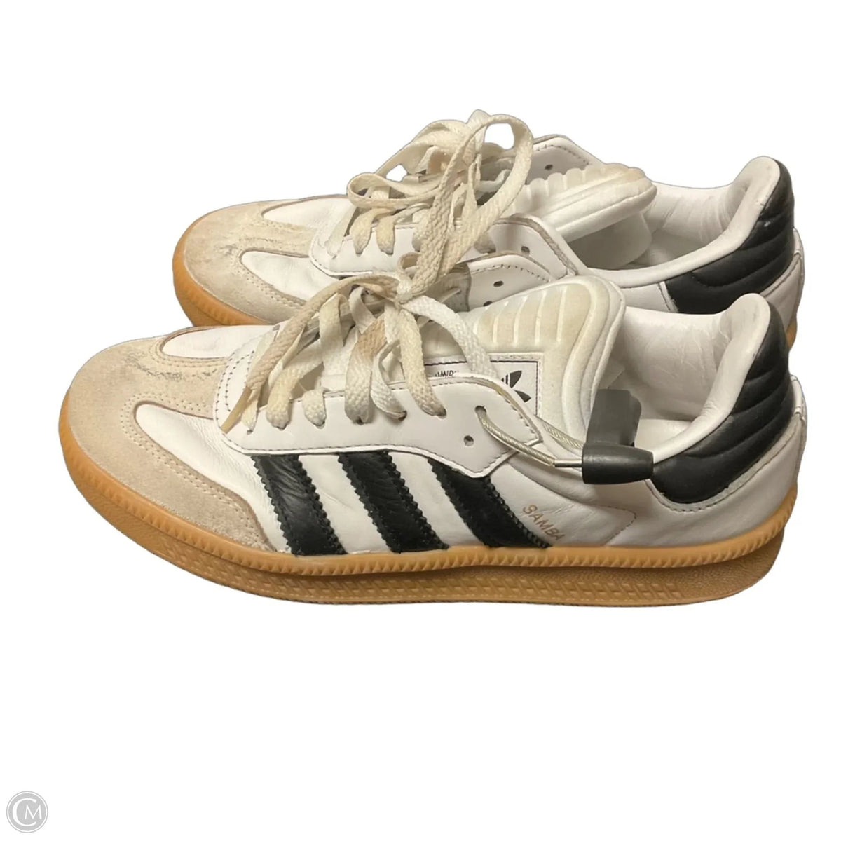 Shoes Athletic By Adidas In White, Size: 7.5