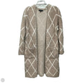 Cardigan By Adrienne Vittadini In Tan, Size: M