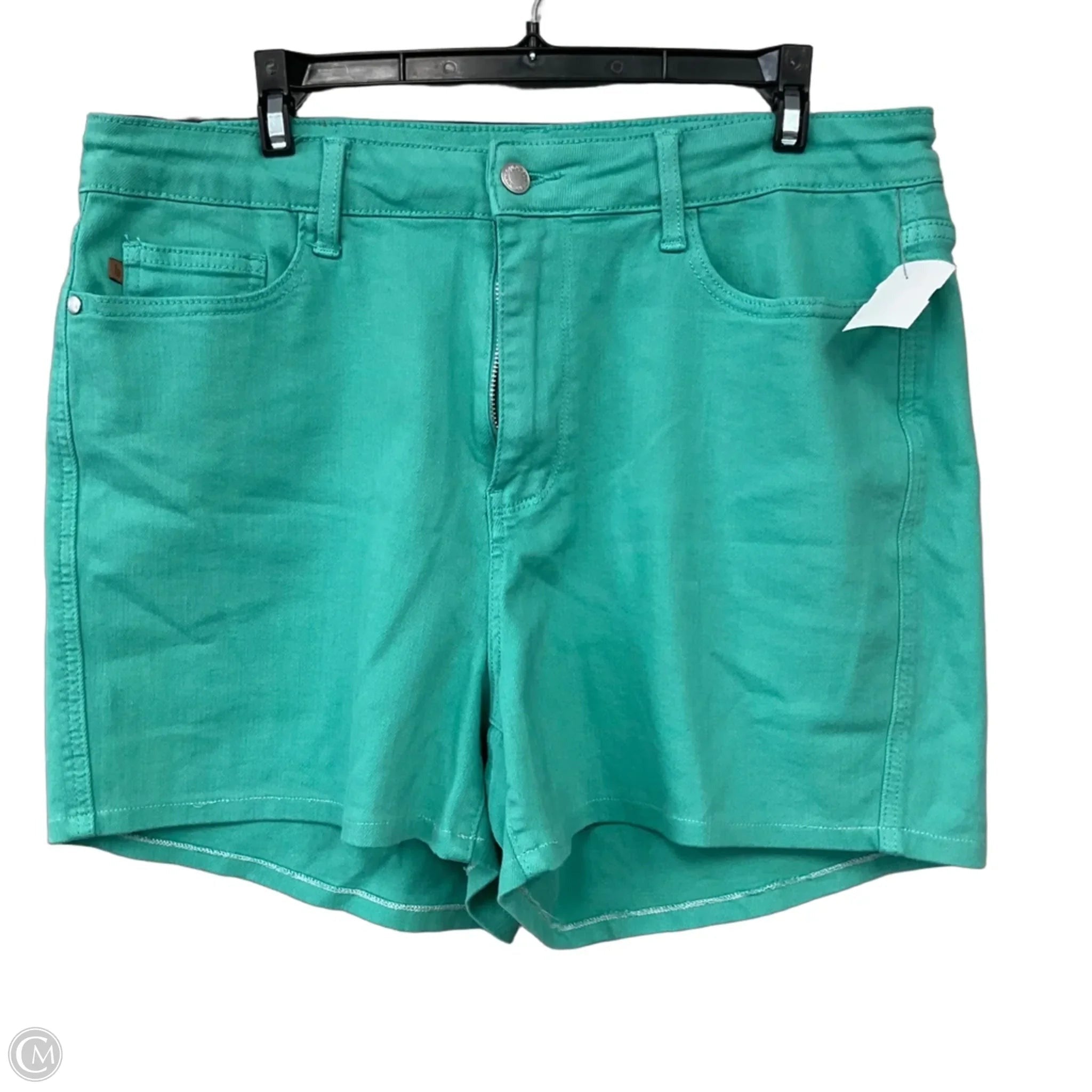Shorts By Judy Blue In Green, Size: 2x