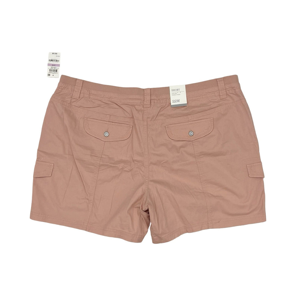 Shorts By Style And Company In Peach, Size:22