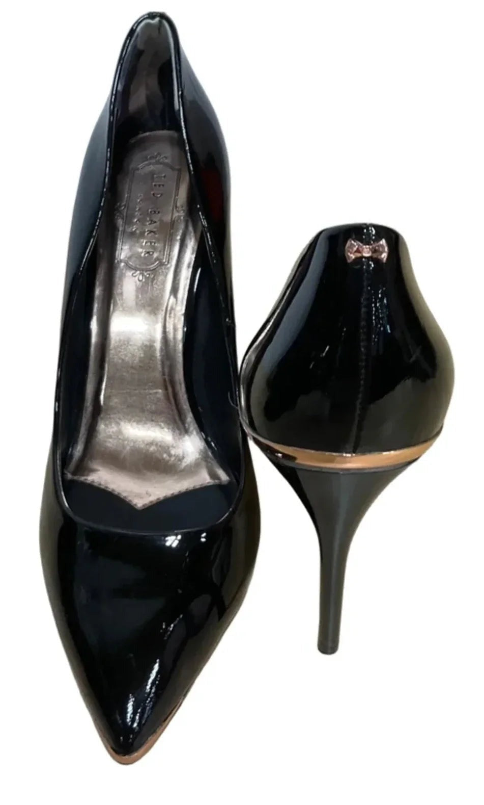 Shoes Heels Kitten By Ted Baker In Black, Size: 8.5