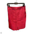 Skirt Midi By J. Crew In Red, Size: 6