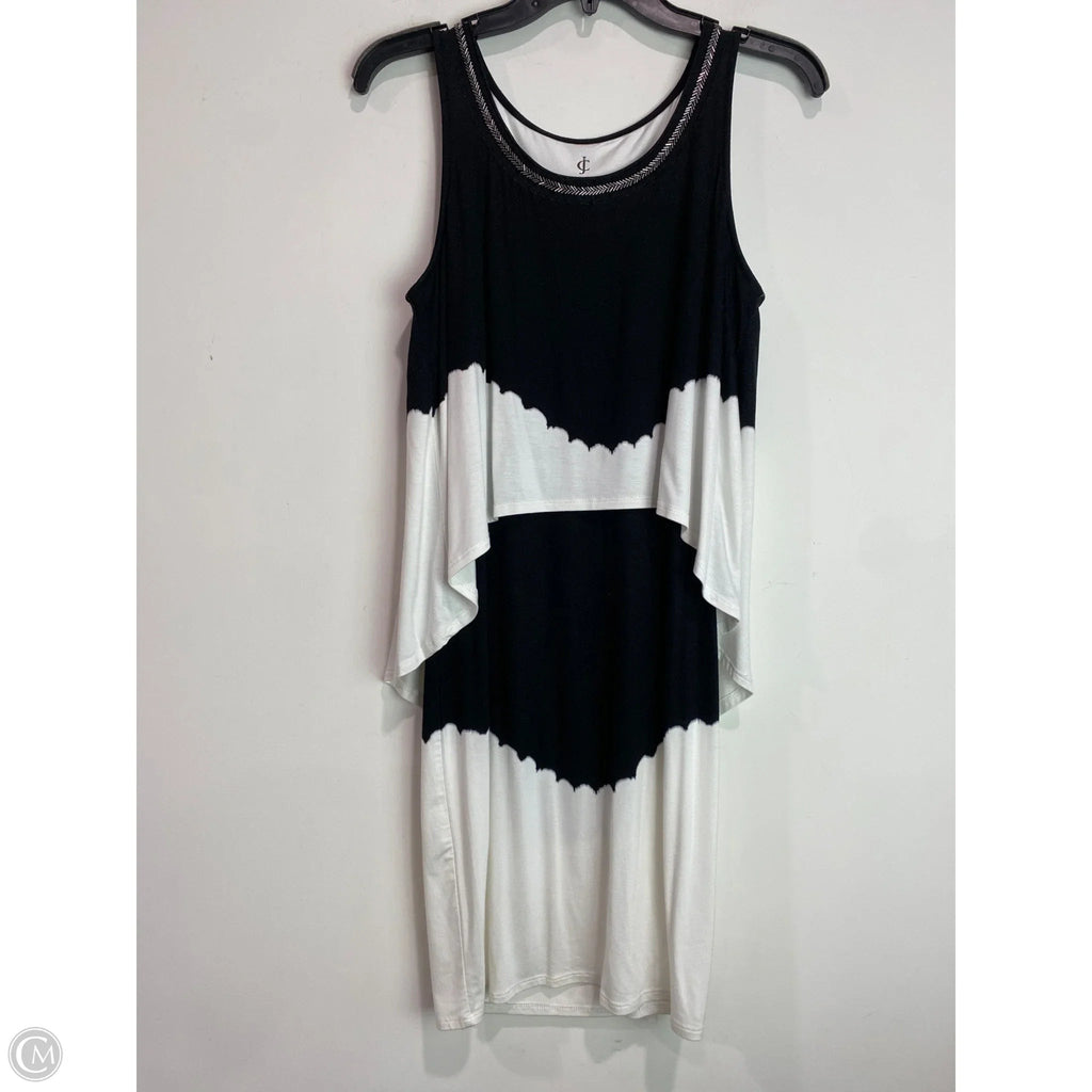 Dress Casual Midi By Juicy Couture In Black & White, Size: S