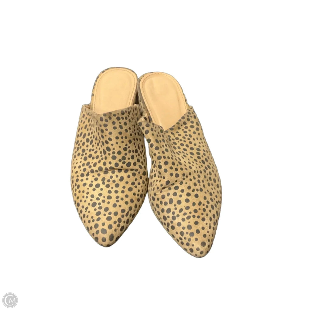 Shoes Heels Block By Clothes Mentor In Polkadot Pattern, Size: 6