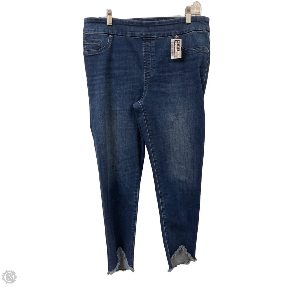 Jeans Jeggings By Chicos In Blue Denim, Size: 10