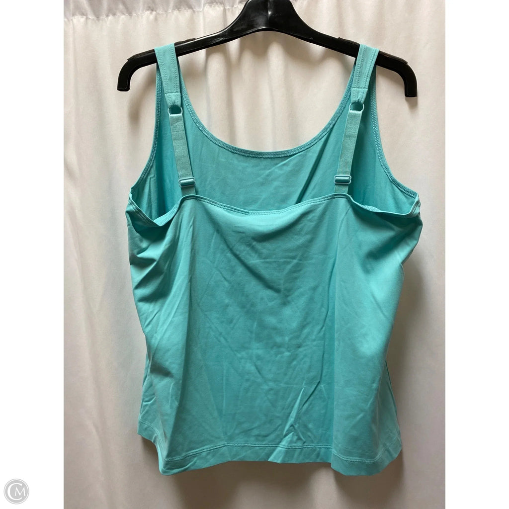 Tank Top By Chicos In Green, Size: L