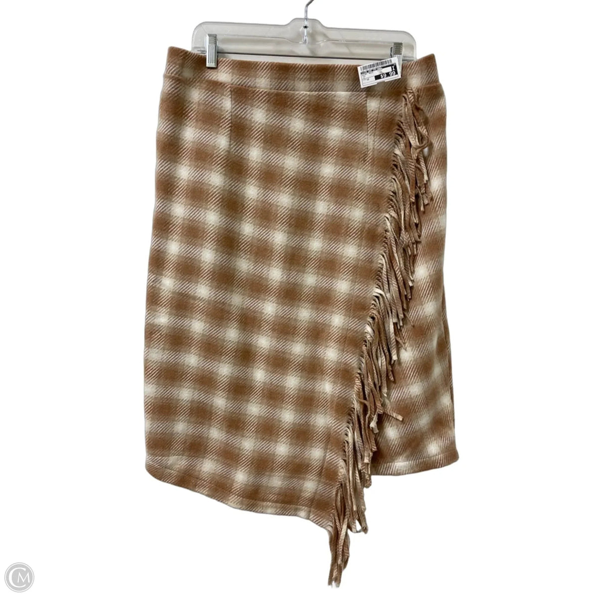 Skirt Maxi By Time And Tru In Tan, Size: 12