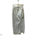 Skirt Maxi By Pilcro In Silver, Size: 2