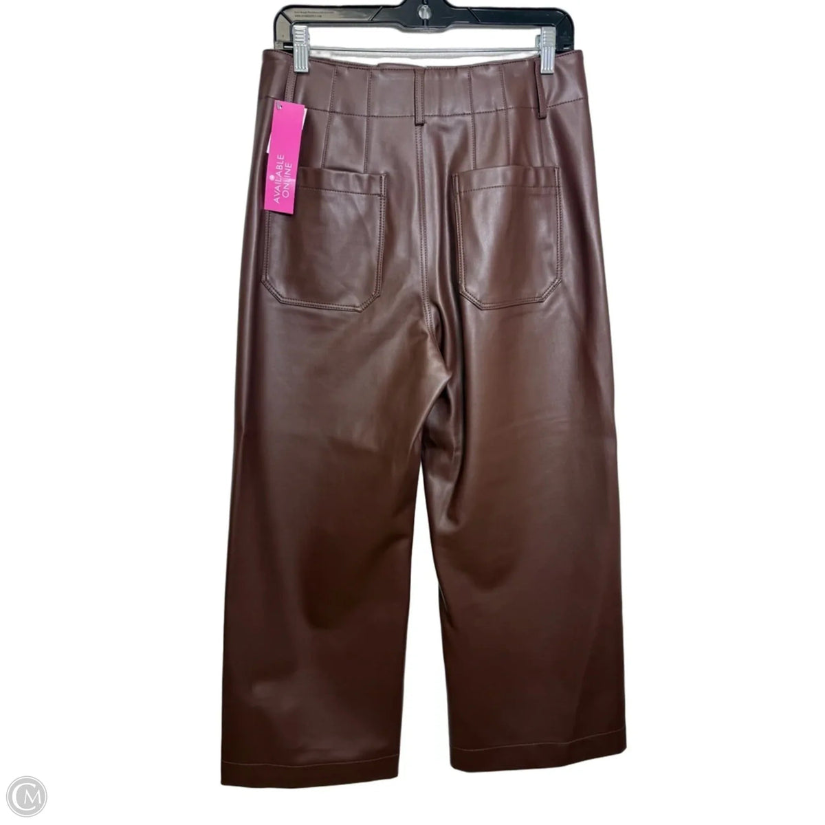Pants Cropped By Maeve In Brown, Size: 10