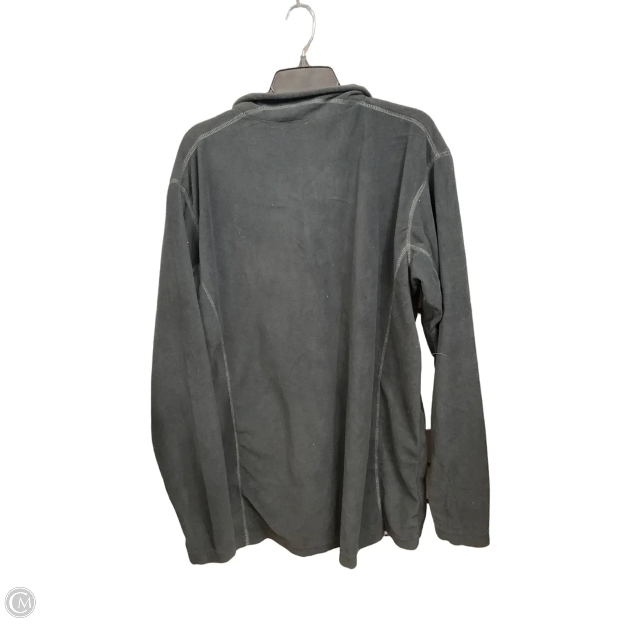 Athletic Top Long Sleeve Crewneck By Columbia In Black, Size: Xxl