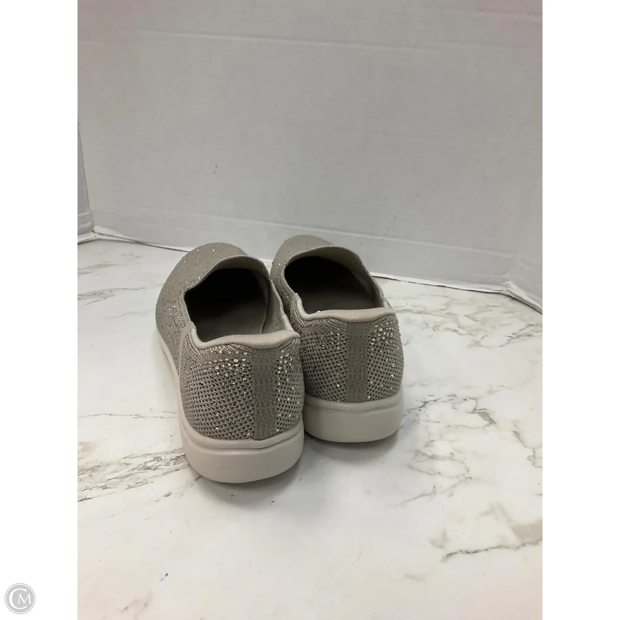 Shoes Athletic By Skechers In Tan, Size: 9