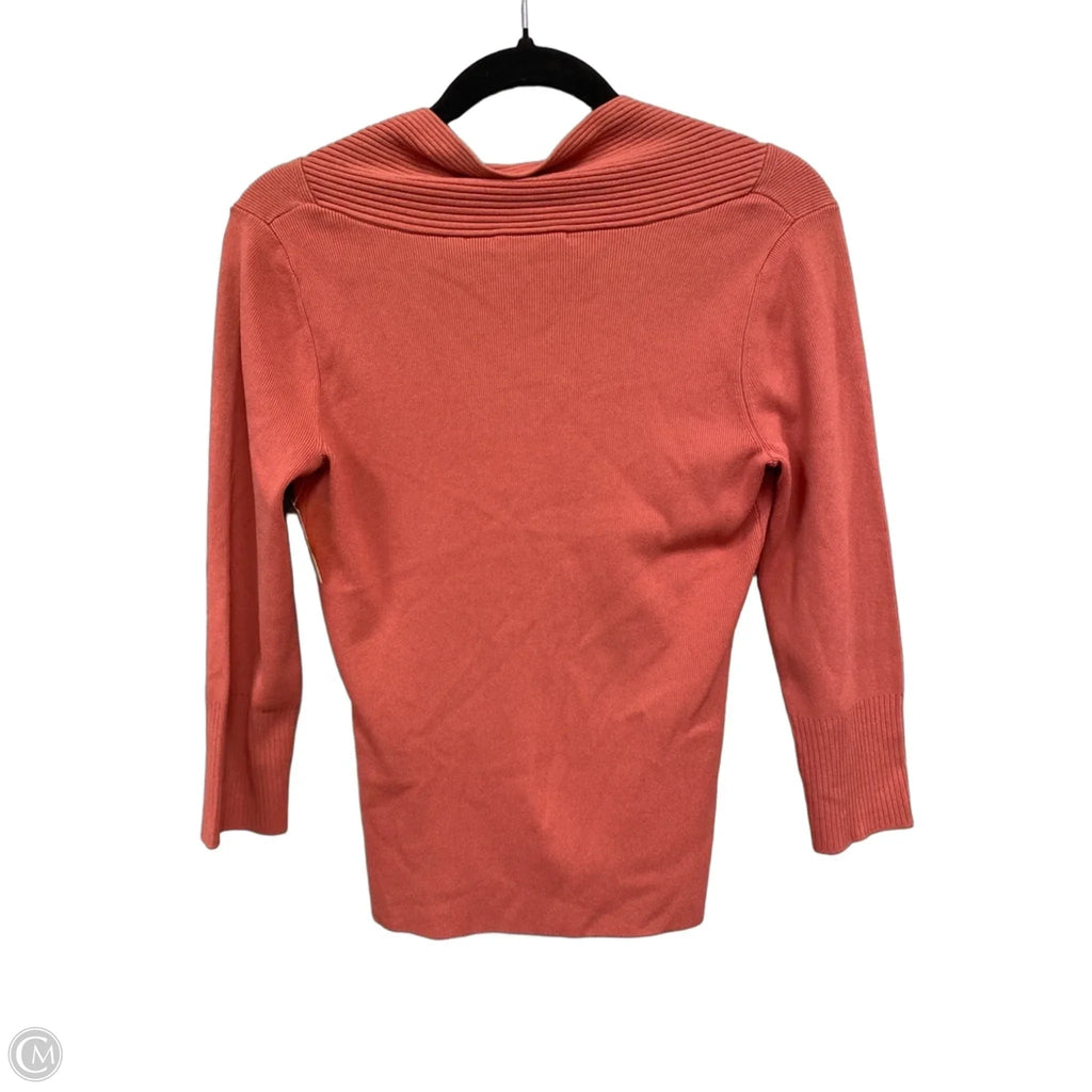 Sweater By Lily Rubin In Peach, Size: M