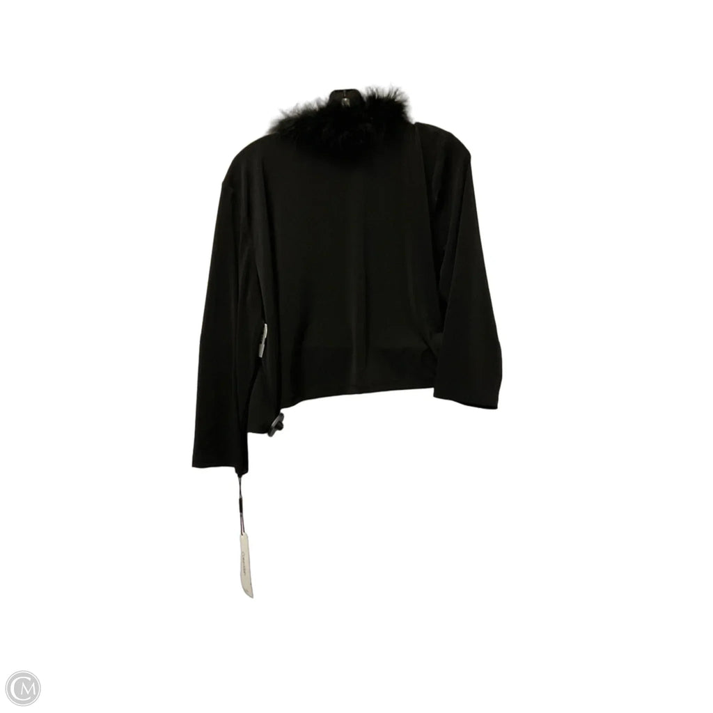 Cardigan By Calvin Klein In Black, Size: Xl
