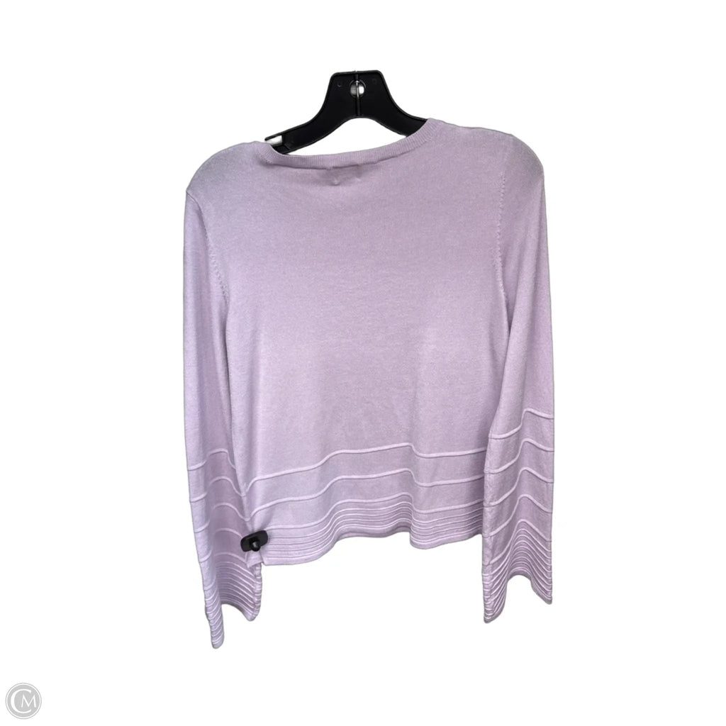 Top Long Sleeve By A New Day In Purple, Size: Xs