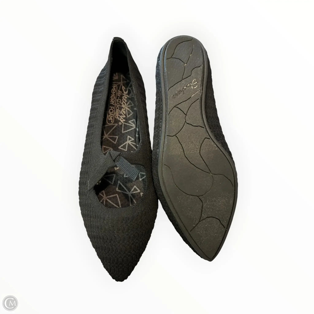 Shoes Flats By Skechers In Black, Size: 8
