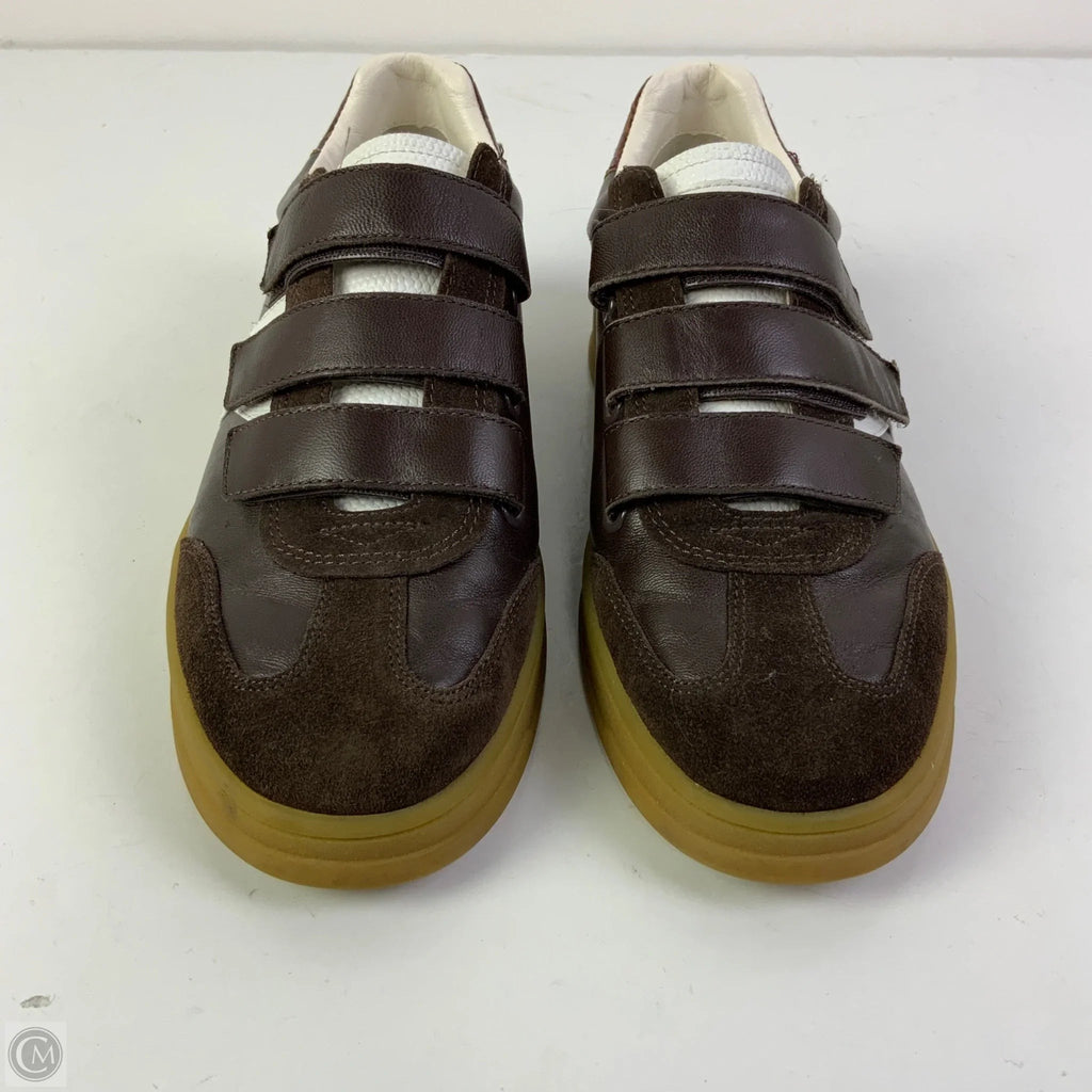 Shoes Sneakers By Veronica Beard In Brown, Size: 6.5
