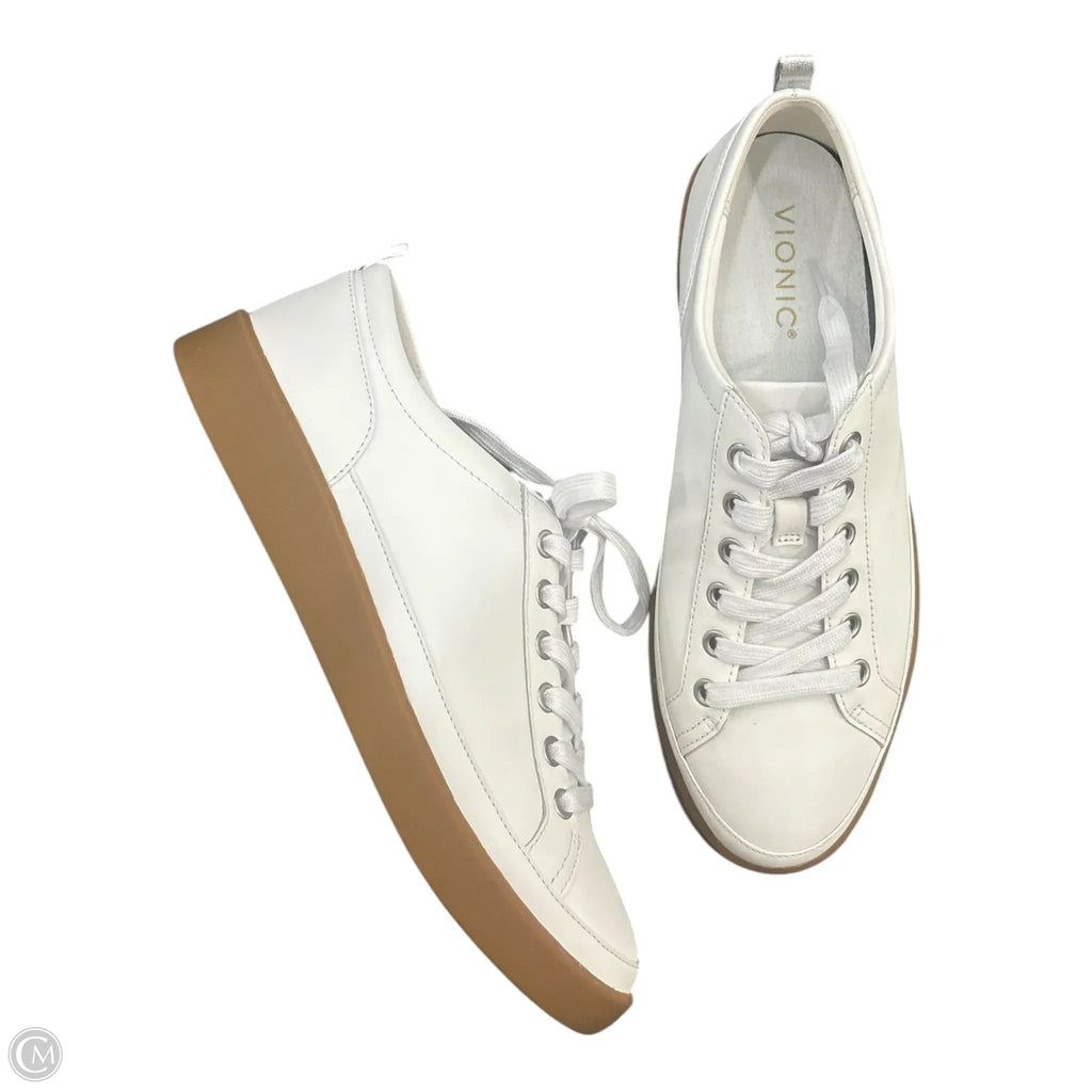 Shoes Sneakers By Vionic In White, Size: 9