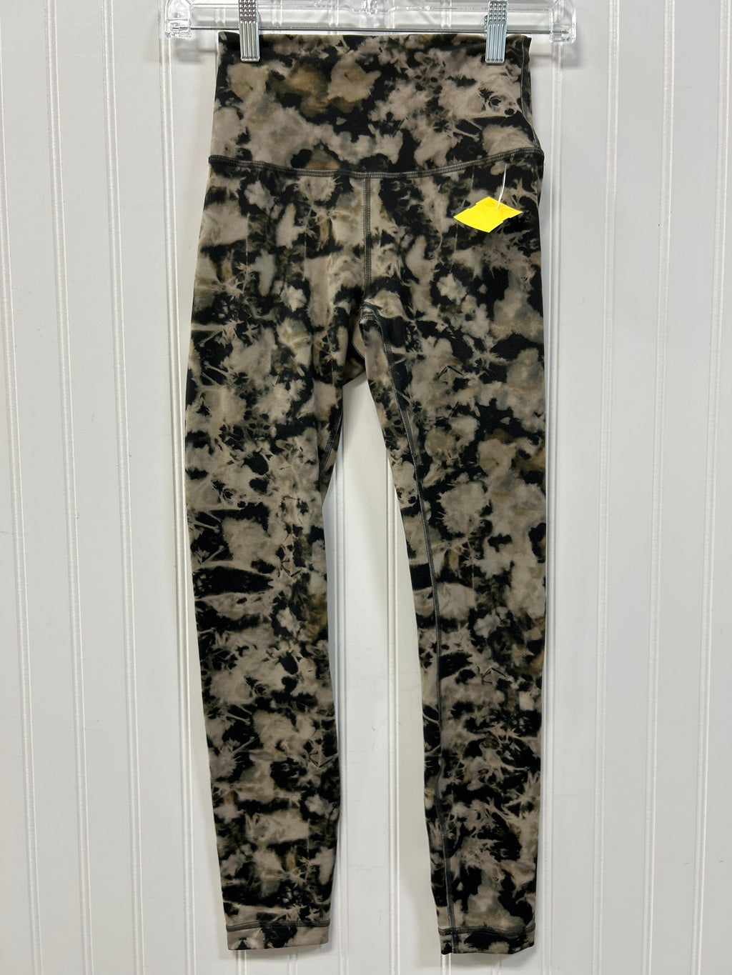 Athletic Leggings By Lululemon In Taupe, Size:4