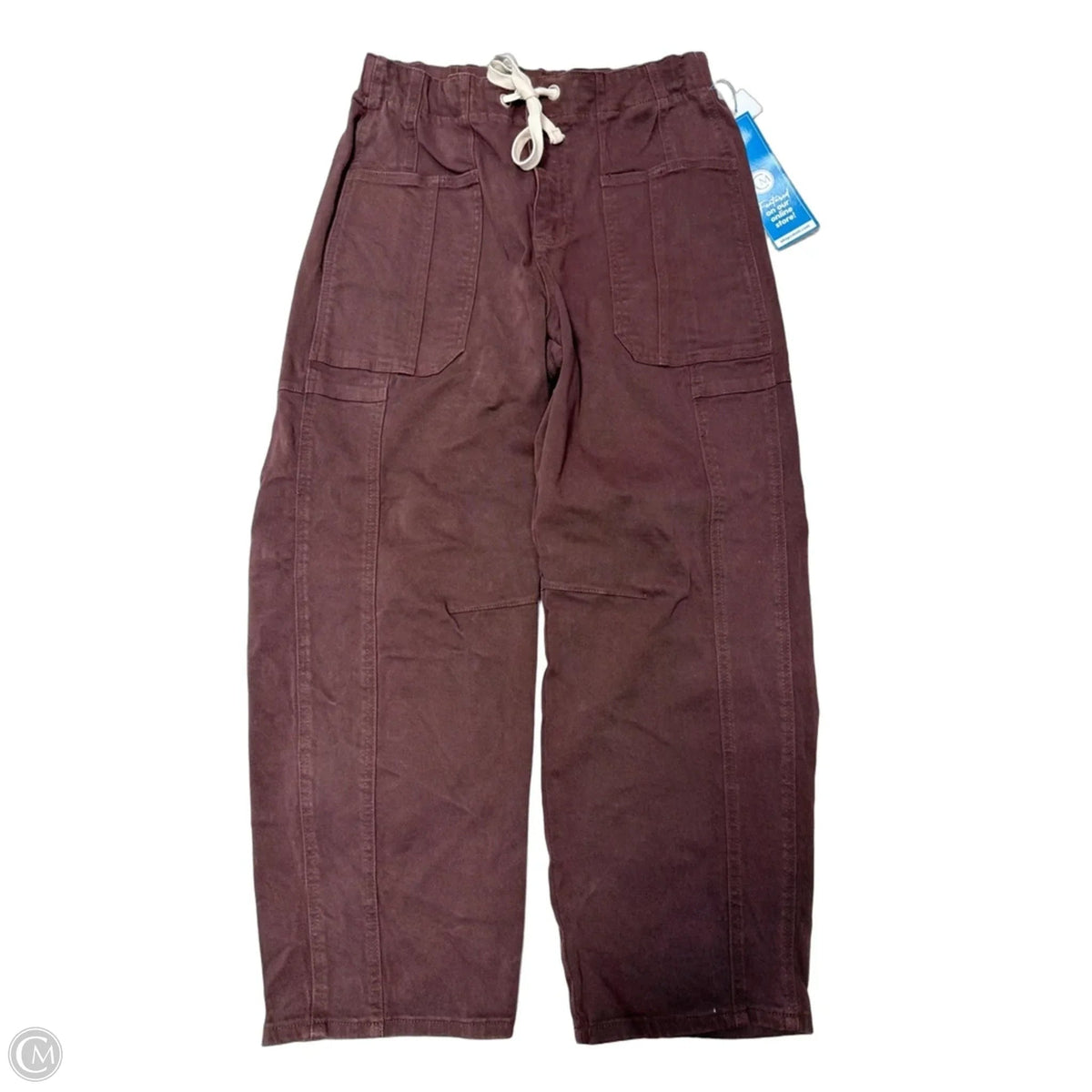 Jeans Wide Leg By Risen In Brown, Size: 4