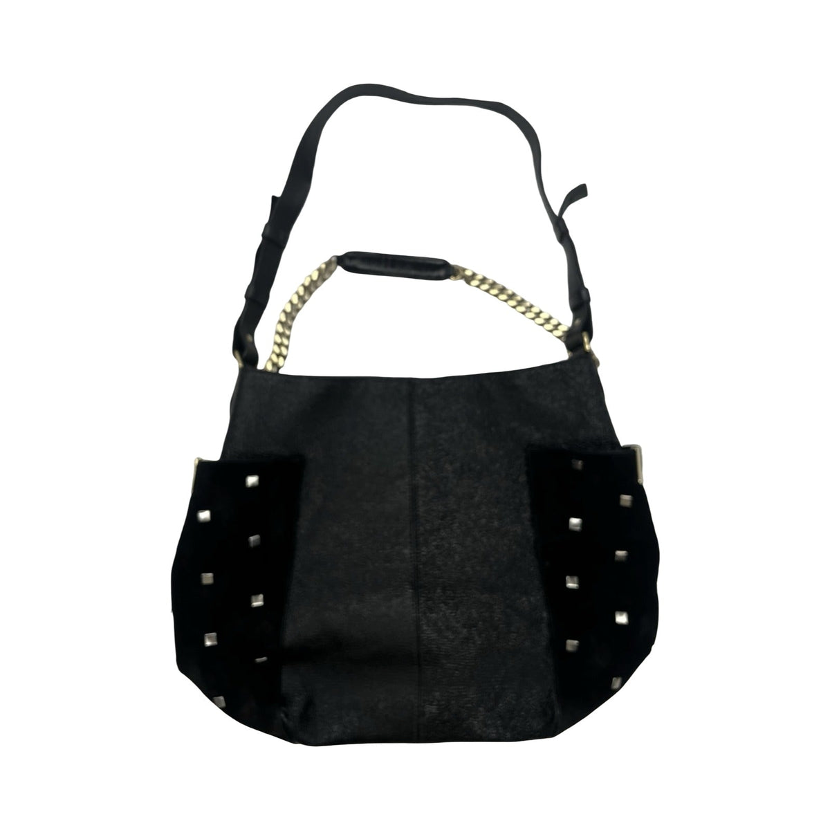 Handbag Luxury Designer By Jimmy Choo In Black, Size:Medium