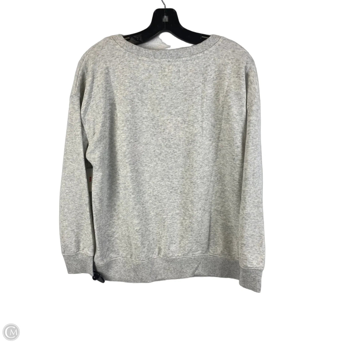 Sweatshirt Crewneck By Lou And Grey In Grey, Size: S