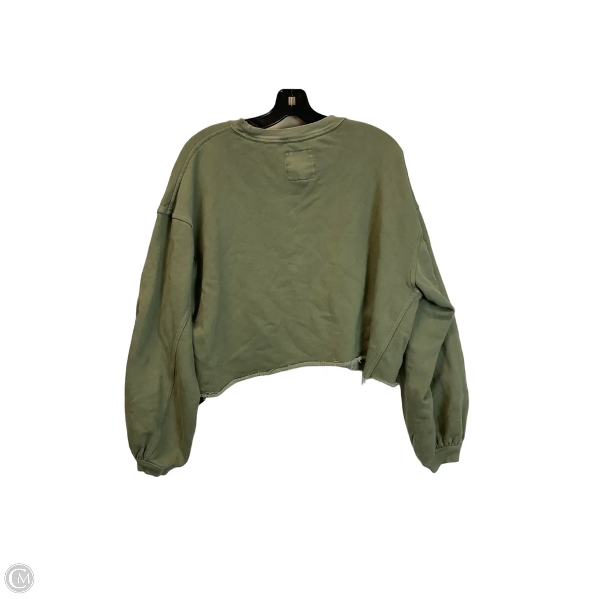 Sweatshirt Crewneck By Aerie In Green, Size: S