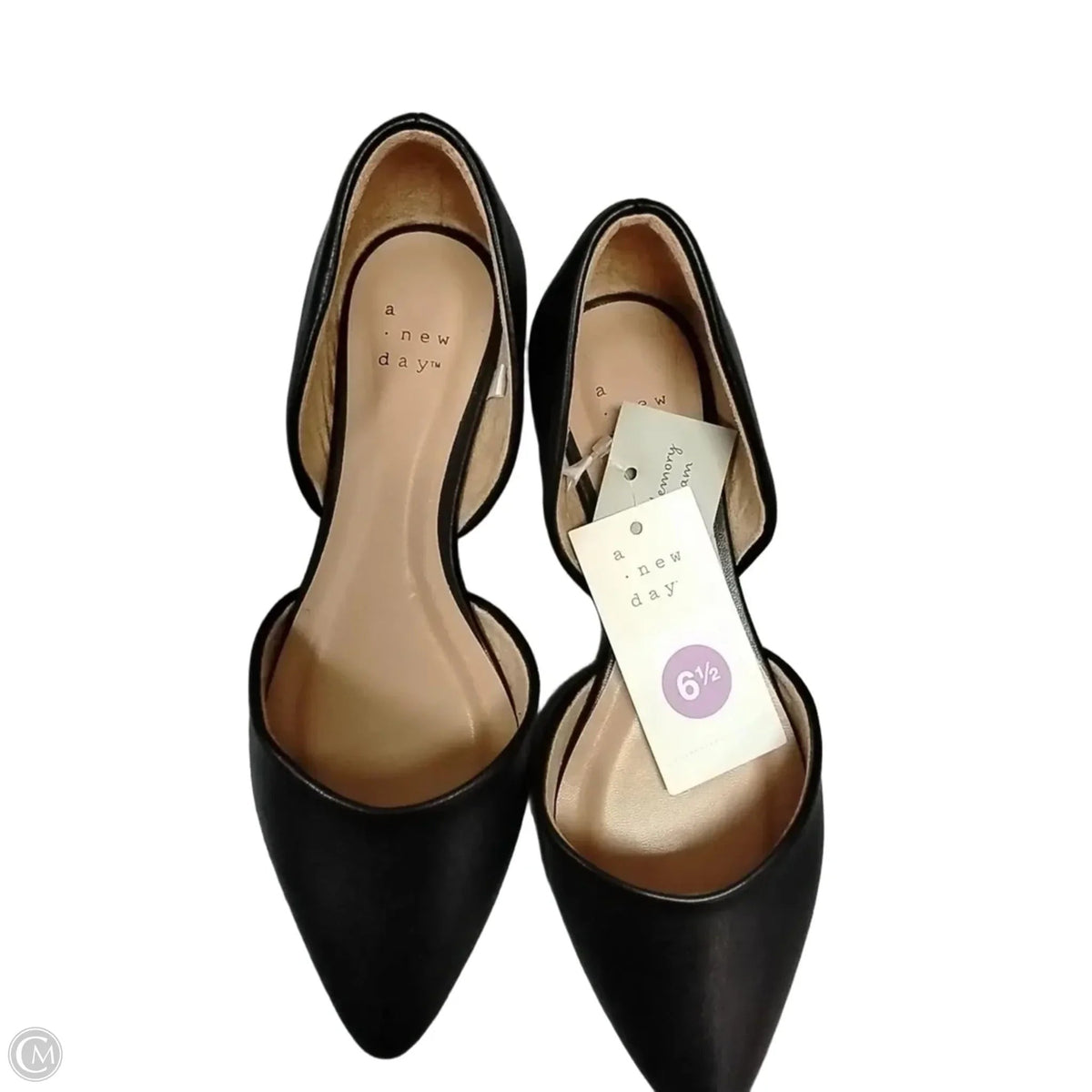 Shoes Flats By A New Day In Black, Size: 6.5