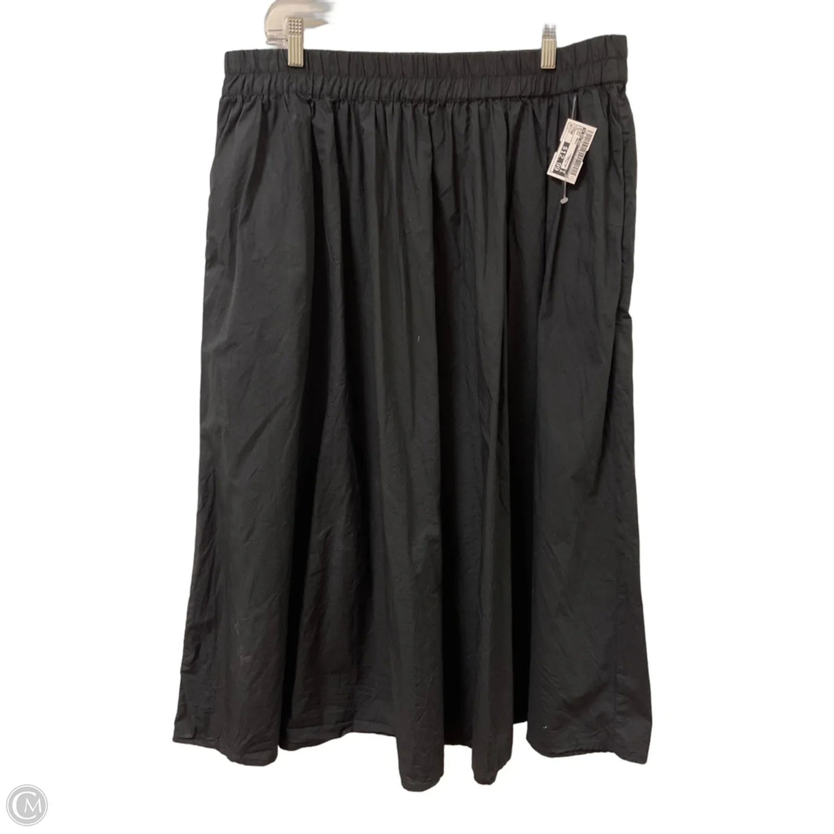 Skirt Maxi By A New Day In Black, Size: 16