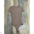 Bodysuit By Abercrombie And Fitch In Brown, Size: Xs