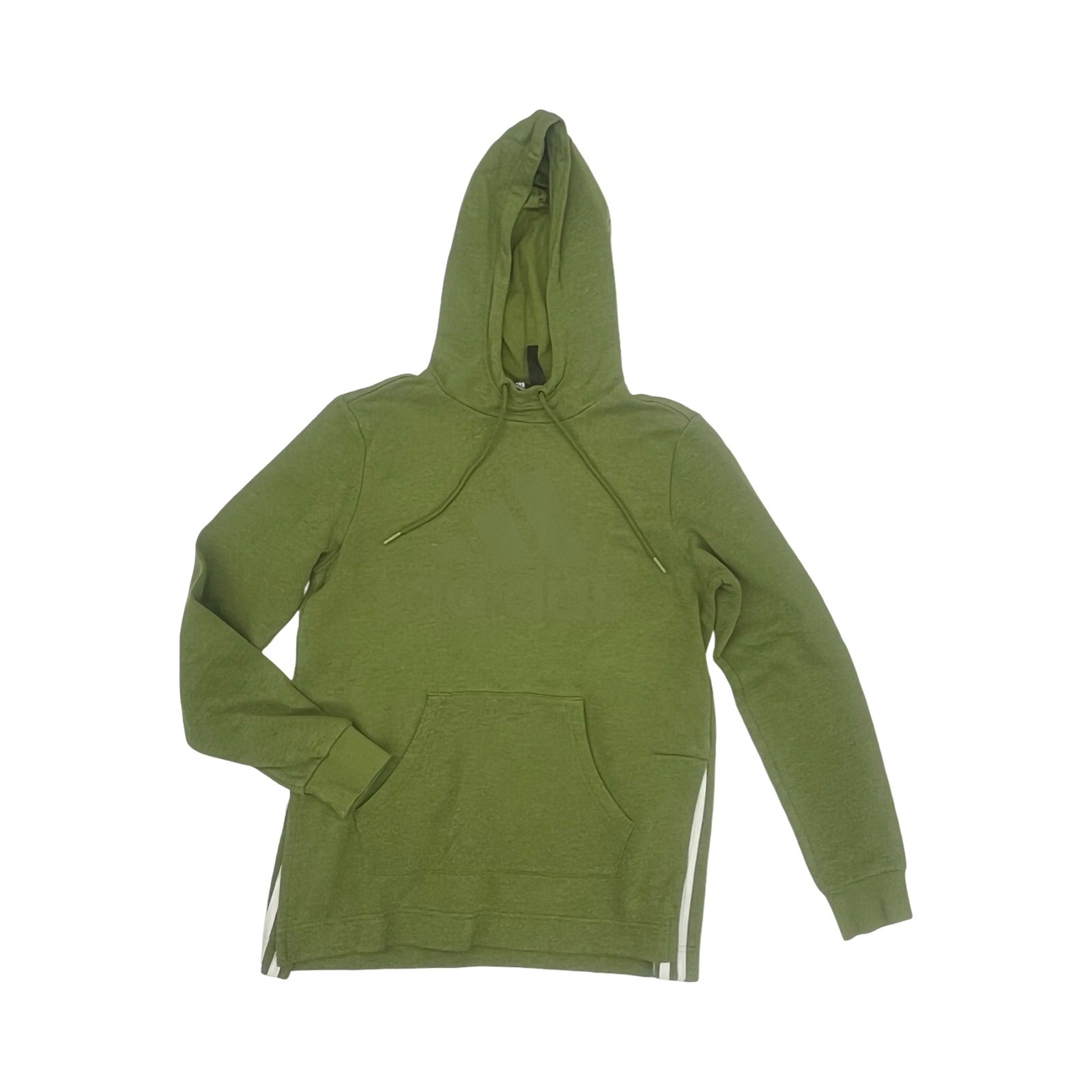 Athletic Sweatshirt Hoodie By Adidas In Green, Size:S