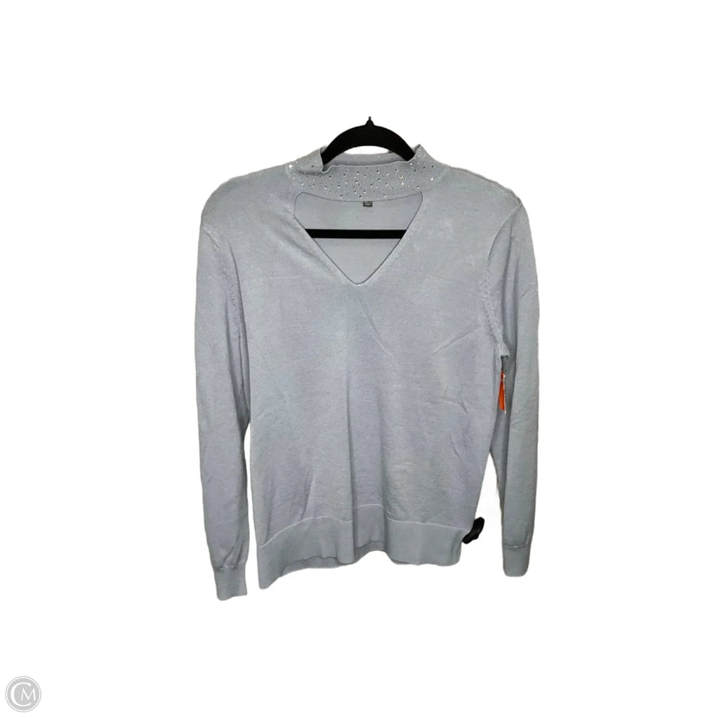 Top Long Sleeve By 89th And Madison In Blue, Size: M