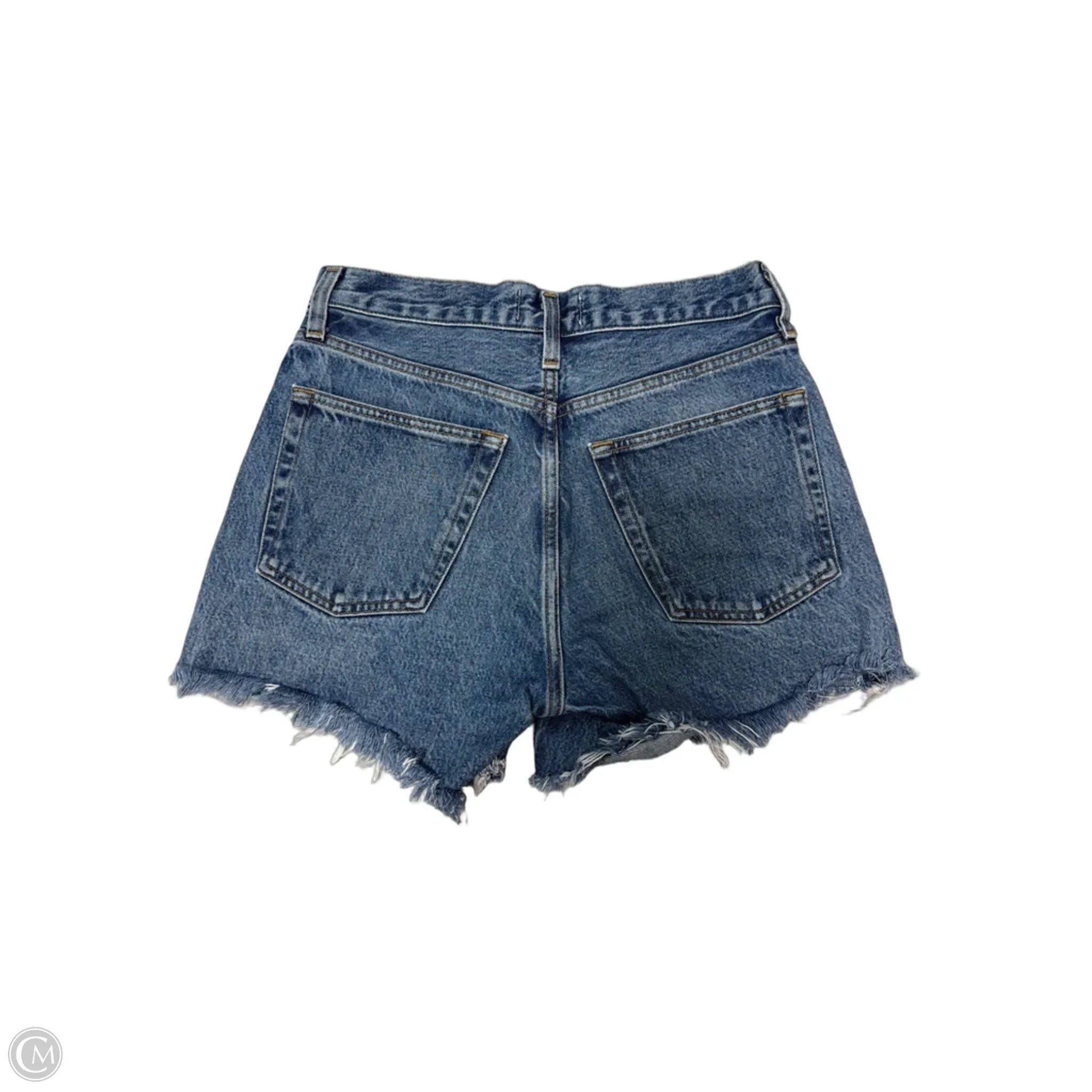 Shorts Designer By Agolde In Blue, Size: 0
