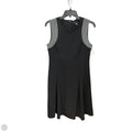 Dress Casual Midi By Tommy Hilfiger In Black & Silver, Size: S