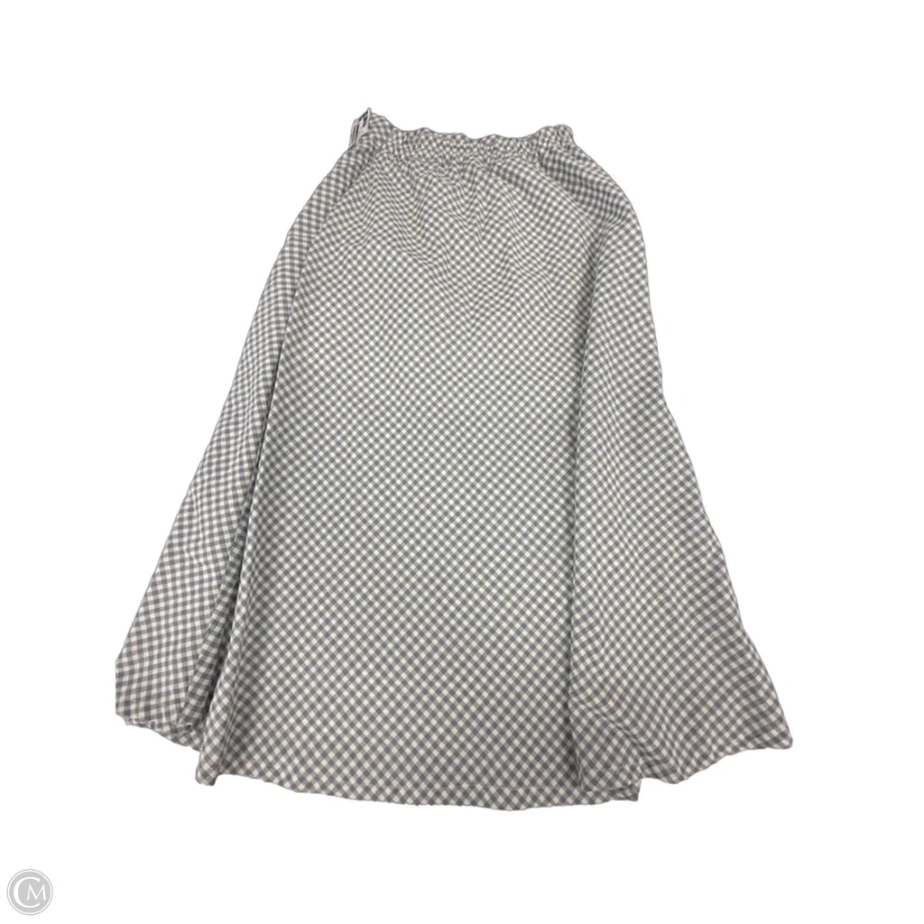 Skirt Maxi By Hyfve In Checkered Pattern, Size: S