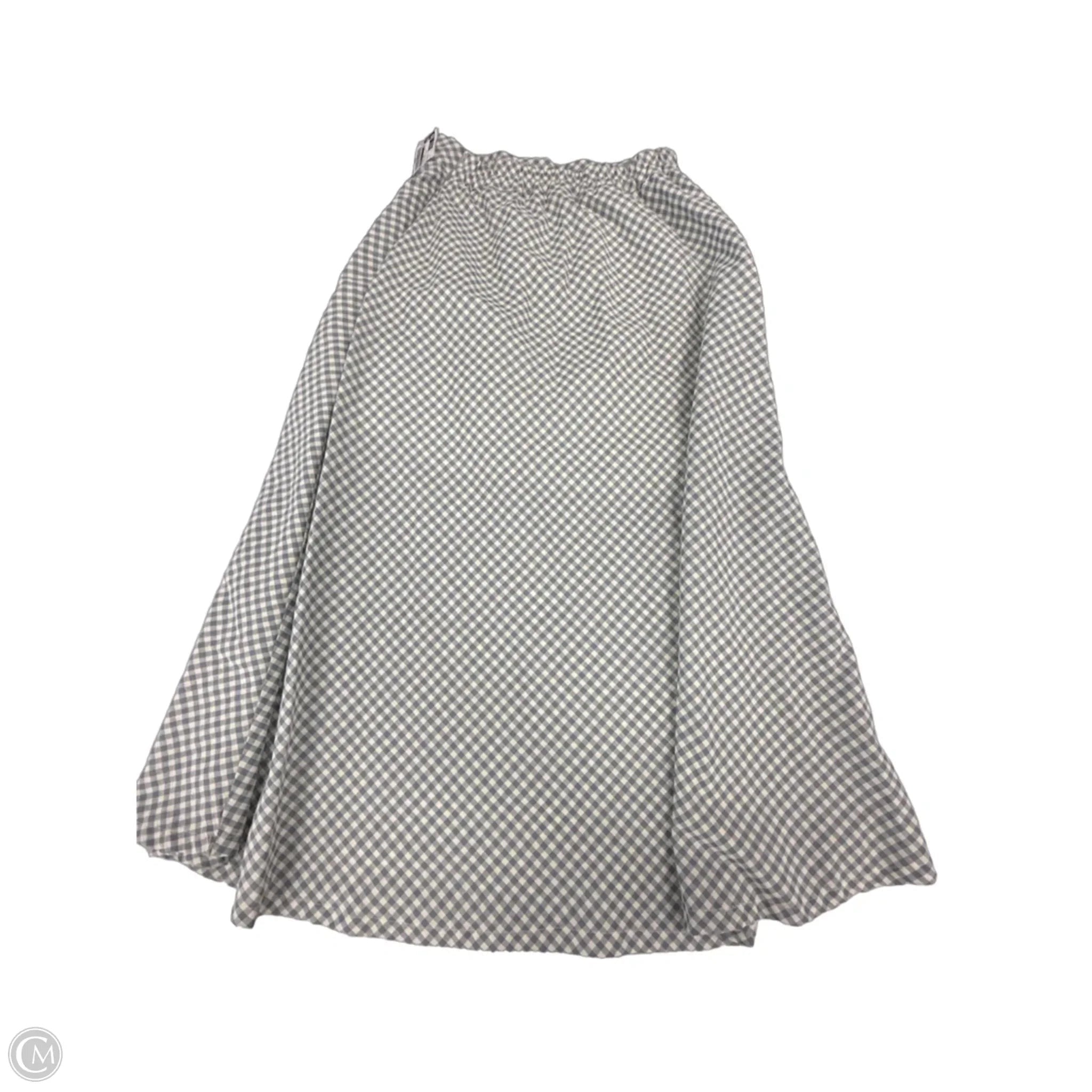 Skirt Maxi By Hyfve In Checkered Pattern, Size: S