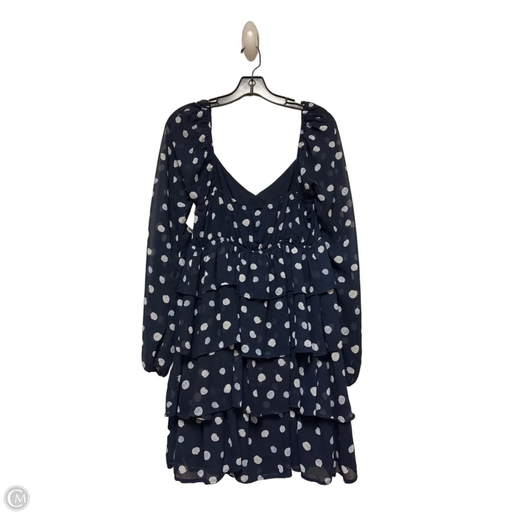Dress Casual Short By Abercrombie And Fitch In Polkadot Pattern, Size: M