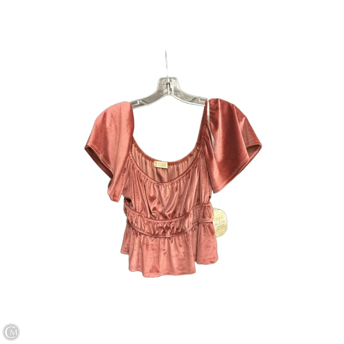 Top Short Sleeve By Altard State In Pink, Size: M