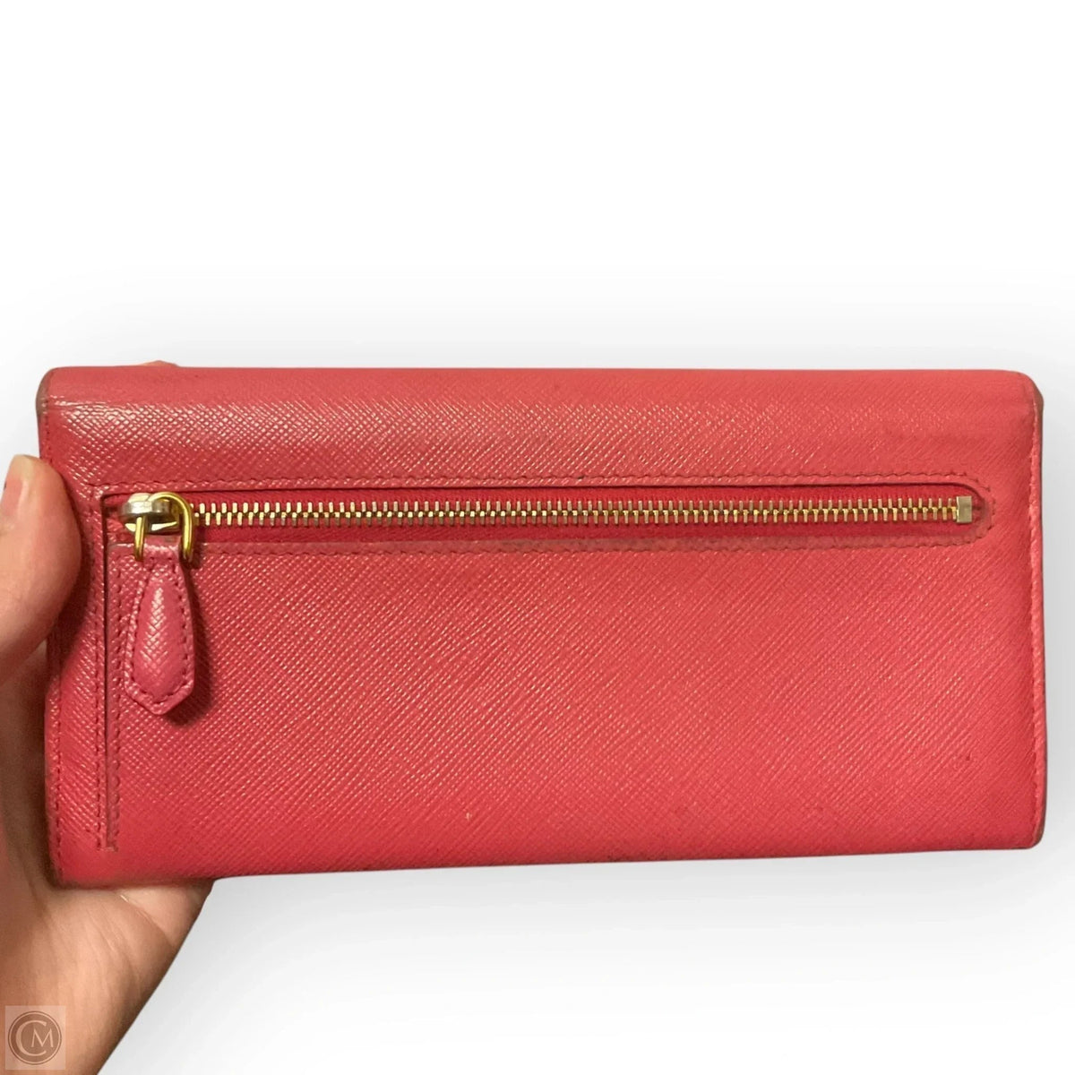 Wallet Luxury Designer By Prada, Size: Medium