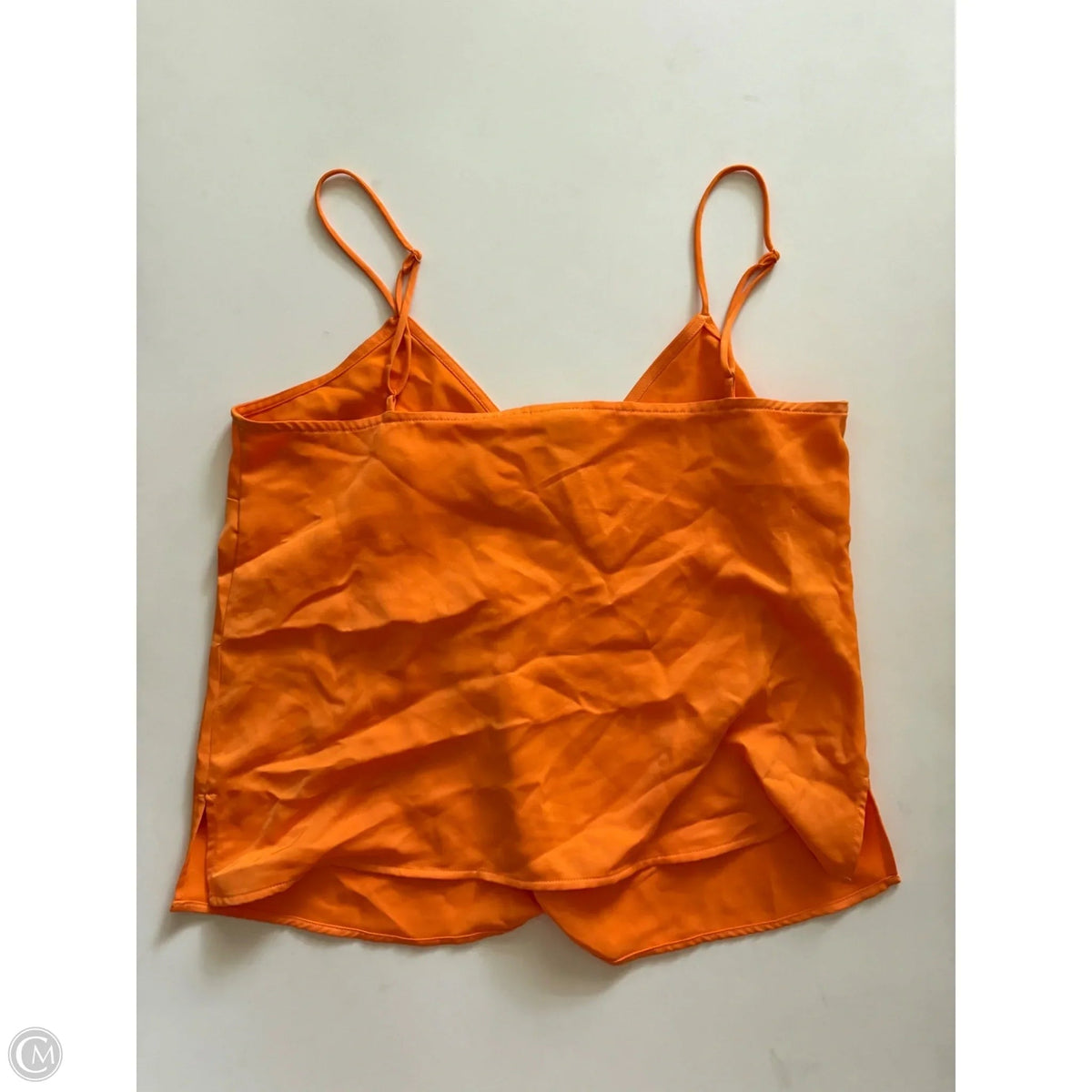 Top Sleeveless By A New Day In Orange, Size: S