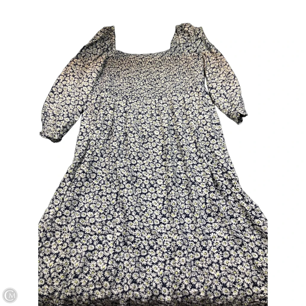 Dress Casual Short By J. Crew In Floral Print, Size: 3x